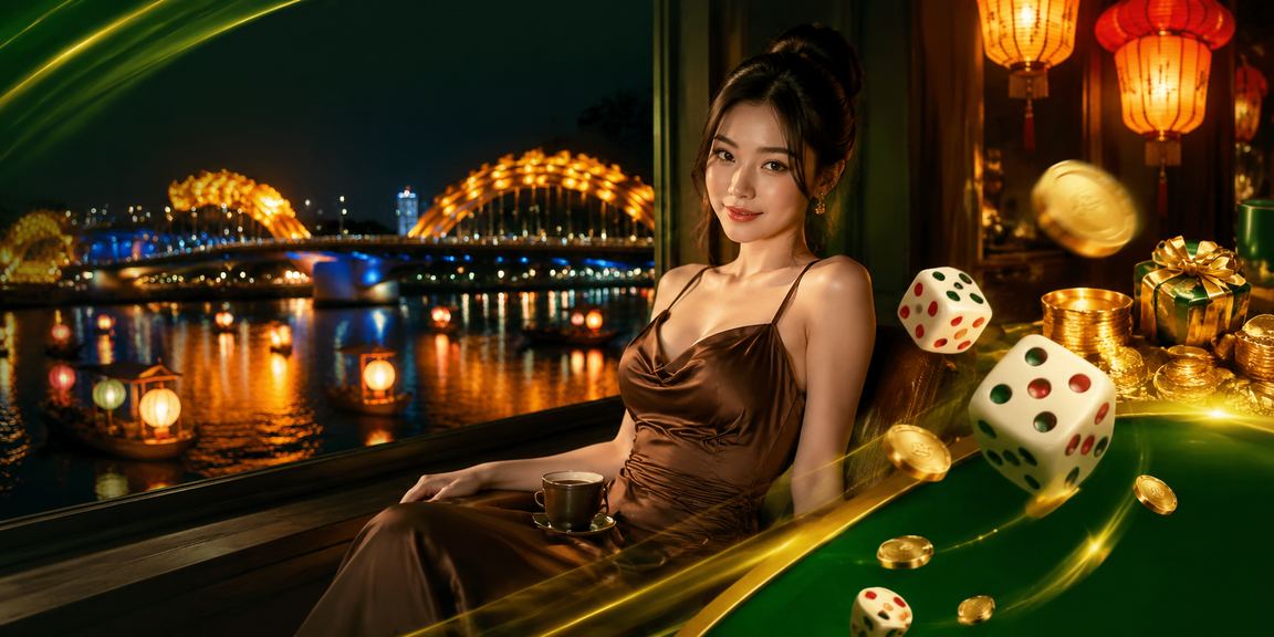 Người chơi tại Đà Nẵng thưởng thức cà phê và tham gia trò chơi tài xỉu trực tuyến trên điện thoại